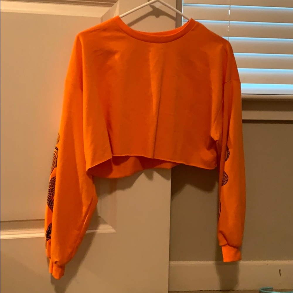 Crop sweater